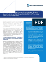 Lineamientos para El Diseño de Estrategias de Agua y Saneamiento Rural en Los Países de Centro América y República Dominicana