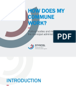 How Does My Commune Work?: Political Bodies and Missions of The Municipal Administration