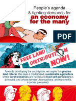 People's Agenda and Fighting Demands For An Economy For The Many