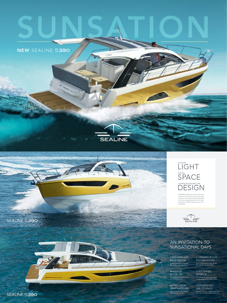 Sealine S390 PDF Yacht Hull (Watercraft)