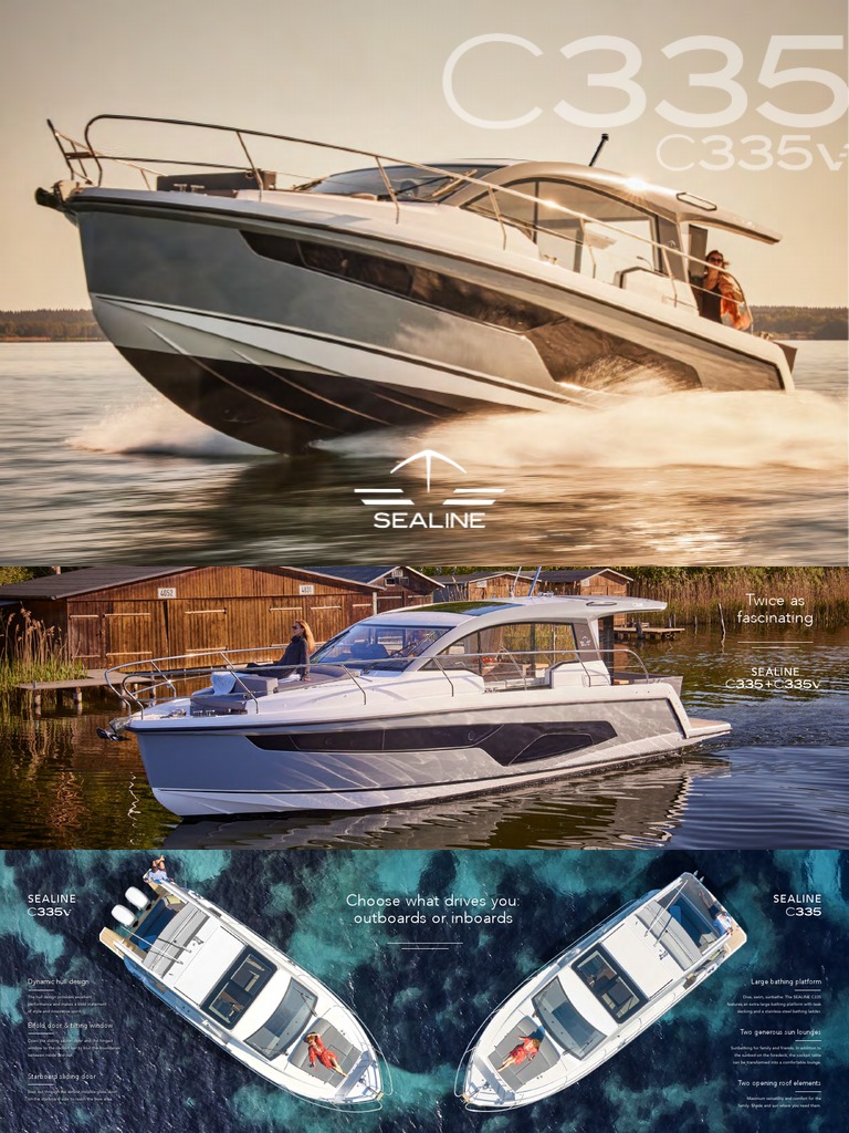Sealine C335 V PDF Yacht Hull (Watercraft)