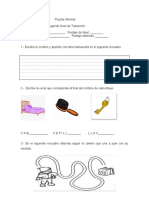 Prueba Informal