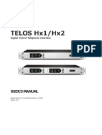 Telos-Hx1-Hx2 Manual-V1.4.2