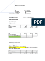 Stock Valuation - Class 5