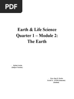 Earth & Life Science Module 2