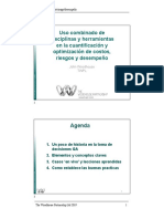 Uso Combinado de Herramientas Optimización Costos Riesgos Desempeño John-Woodhouse