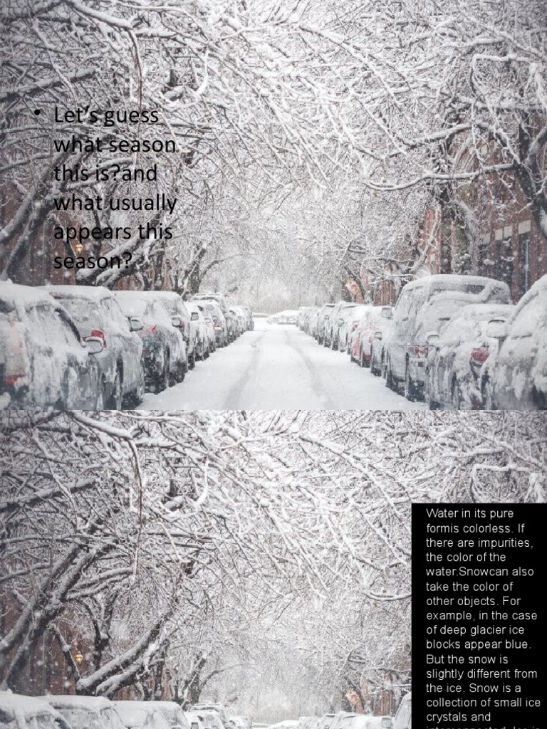 The Science of Snow Exploring the Properties and Behavior of