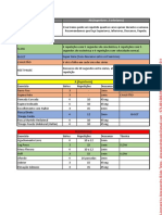 Treino: AB (Superiores / Inferiores)