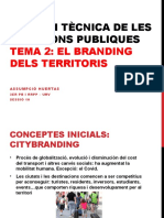 10.tècnica de Les RRPP. Branding - Territoris
