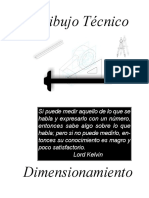 Dimensionamiento en dibujo técnico