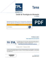 Evaluación A Distancia Gest Tecn Infor