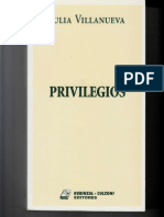 NOCIONES de Privilegios, Villanueva J.