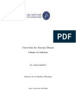 Corrigés Des Travaux Dirigés Chimie en Solution - Pr. Nabil Saffaj