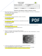 Examen de Geografía I Trimestre