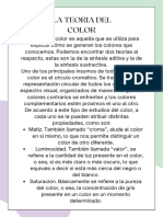 La Teoria Del Color