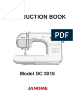 Janome RE1712 Sewing Machine - 12 Built-in Stitches - IFF