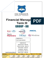 IT Industry Capital Structure & Dividend Policy Analysis