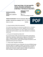 ENFERMERIA. 10 Trabajo Encargado 10 - HISTORIA Y GEOGRAFIA AMAZONICA