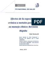 06.efectos de La Exposiciã N Crã Nica A Metales Pesados y Su Manejo Clã-Nico