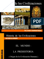 HISTORIA DE LAS CIVILIZACIONES I PreHistoria 2020