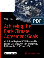 Achieving The Paris Climate Agreement Goals