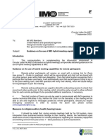 Circular Letter No.4627 - Guidance On The Use of Imo Hybrid Meeting Capability (Secretariat)