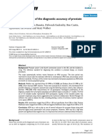 A Systematic Review of The Diagnostic Accuracy of Prostate Specific Antigen