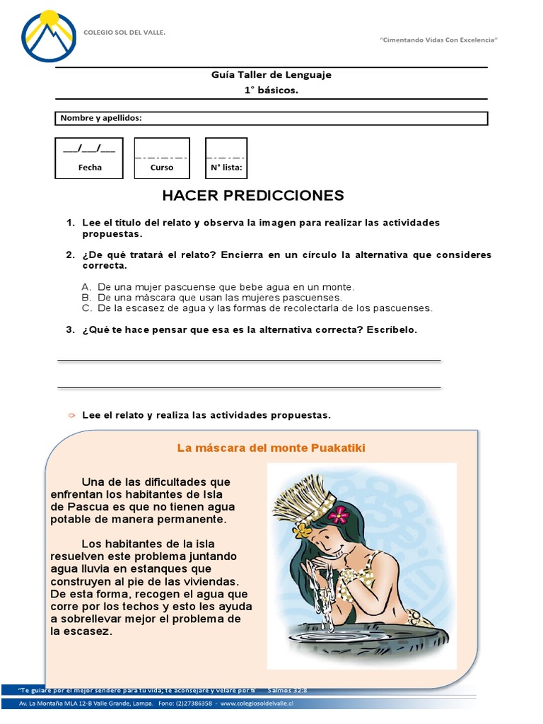 Hacer Predicción | PDF | Agua | Ciencias de la Tierra