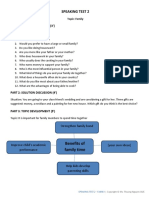 B1S - Speaking Test 2 - Family