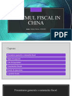 Sistemul fiscal in China (м)