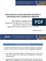 Evolución de La Exploración Geofísica y Geotécnica de La Sonda de Campeche