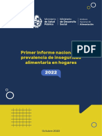 Primer Informe Nacional de Prevalencia de Inseguridad Alimentaria en Hogares 2022