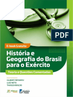 História e Geografia Do Brasil para o Exército