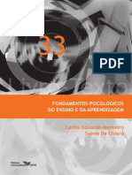 Fundamentos Psicológicos Do Ensino E Da Aprendizagem: Carlos Eduardo Monteiro Sylvia de Chiaro
