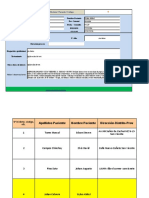 Base de Datos Paciente