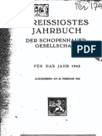 Schopenhauer Jahrbuch - 1943