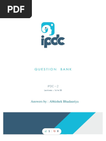 IPdc 2 Workbook Answer