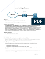 Ping y Traceroute para medir latencia