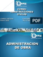 ADMINISTRACION DE OBRA 1