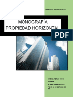 Monografia Civil Propiedad Horizontal