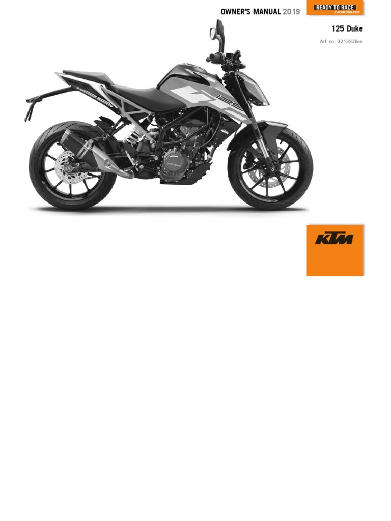 125 Duke 2019 | PDF | Anti Lock Braking System | Brake