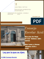 Consejo Escolar Azul