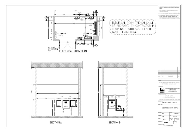 E208Electrical Room Details PDF