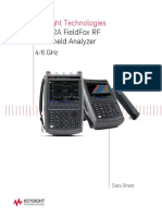N9912A Fieldfox RF Handheld Analyzer: Keysigh T Technologies