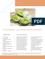 Guacamole - Sos Mexican de Avocado: Bucate Aromate - Mâncăruri de Post