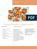 Ciuperci Gratinate Cu Legume Și Tofu: Bucate Aromate - Mâncăruri de Post