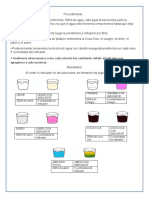 Informe de Experimento