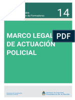 14 - Marco Legal de Actuacion Policial