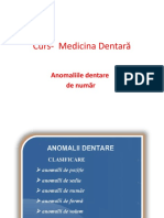 Odontogeneza - Anomalii