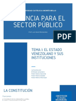 Láminas - Tema I - El Estado Venezolano y Sus Instituciones